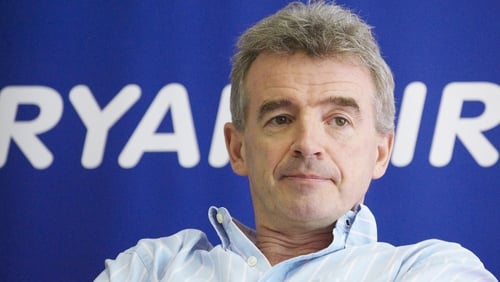 Ryanair's half yearly passenger numbers rose by 13% to 58 million