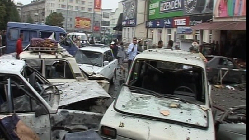 Vladikavkaz - Explosion at crowded market