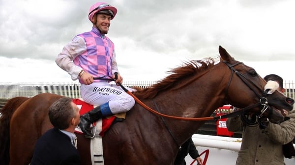 Olivier Peslier partnered Sans Frontieres to a Group One success at the first attempt at the Curragh