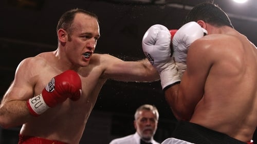 Brian Magee never looked in trouble at the National Stadium winning by technical knockout after eight rounds