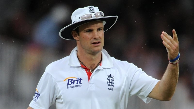 England captain Andrew Strauss