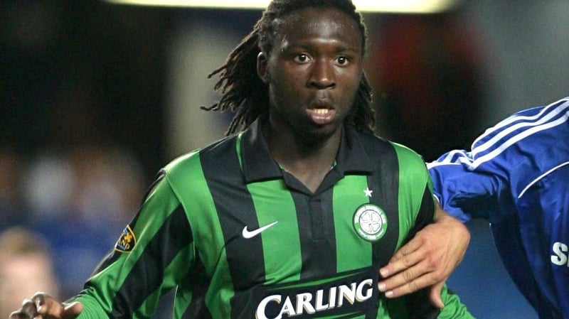 A defibrilator was used to revive former Celtic player Evander Sno after he suffered a heart attack on the pitch