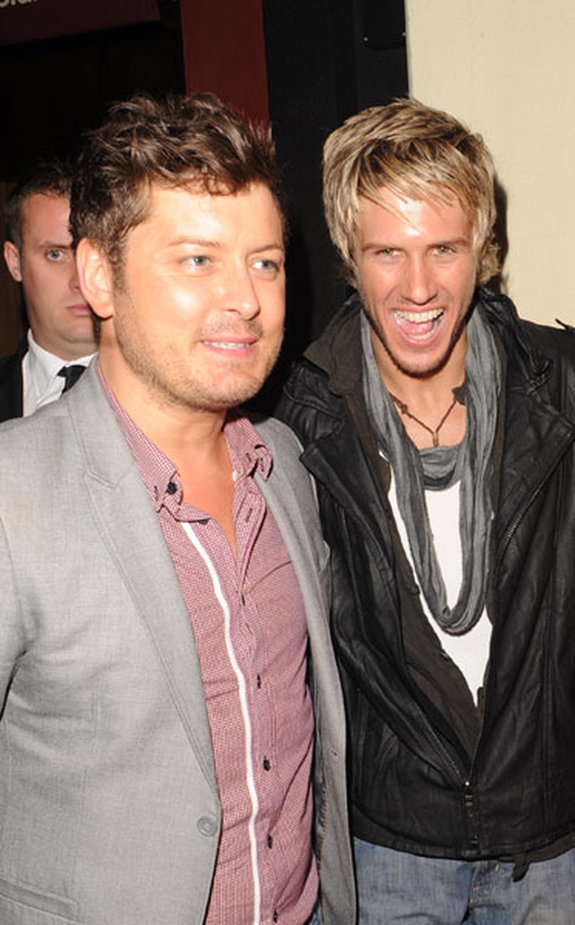 Brian Dowling and John James