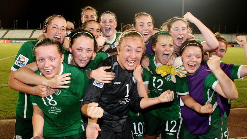 The Republic of Ireland U-17 Women's team are out of the World Cup after losing to Japan