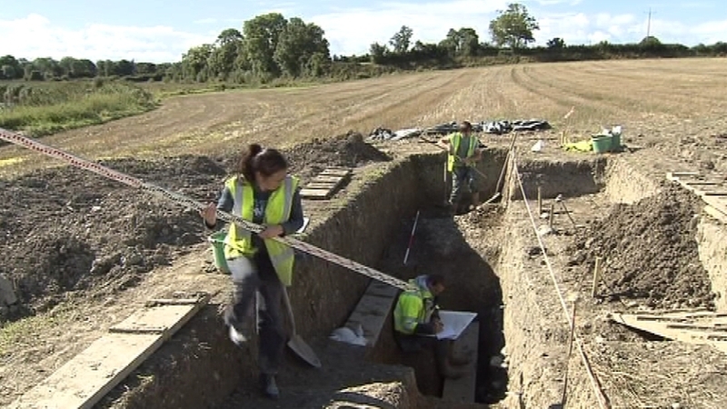 Louth - 'Remains of a huge Viking fortress'
