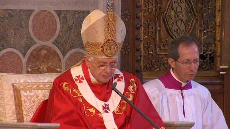 Pope Benedict XVI - Strongly-worded statement