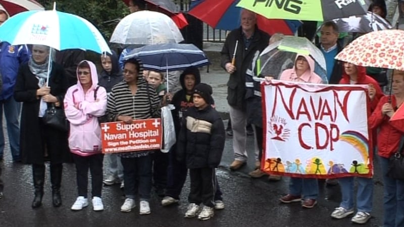 Navan - Rally to protest decision