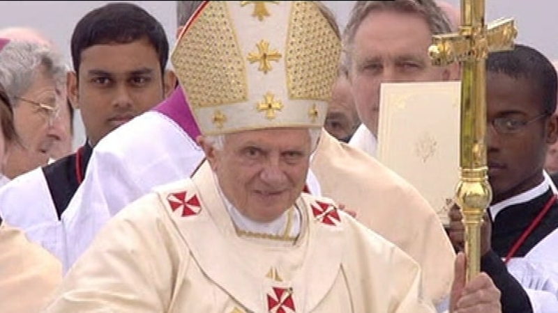 Pope Benedict - Final day of visit to Britain