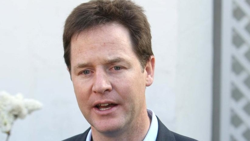 Nick Clegg has cancelled his entire visit as a mark of respect to Eithne Kenny