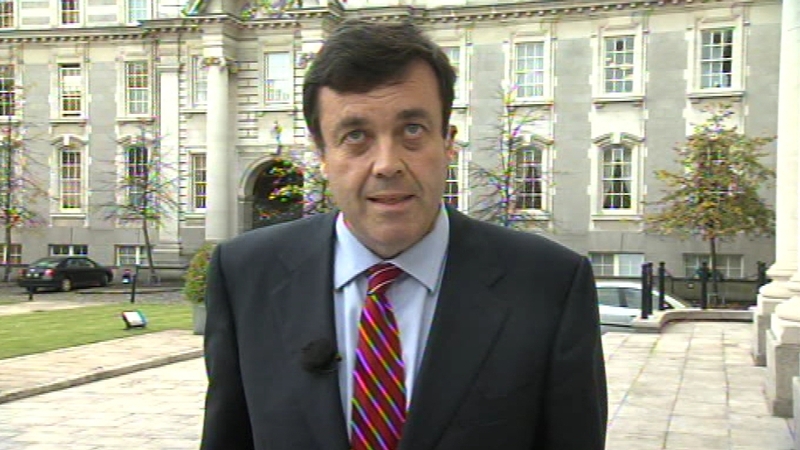 Brian Lenihan - €13.8bn gap in spending and tax