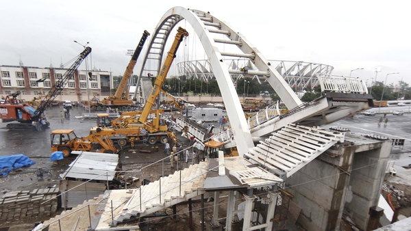 Delhi - Bridge collapsed yesterday