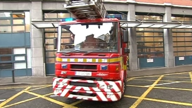 Dublin Fire Brigade - Attended scene at Grand Canal Dock