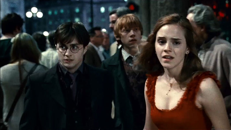 Radcliffe, Grint and Watson - Received praise from Ciarán Hinds