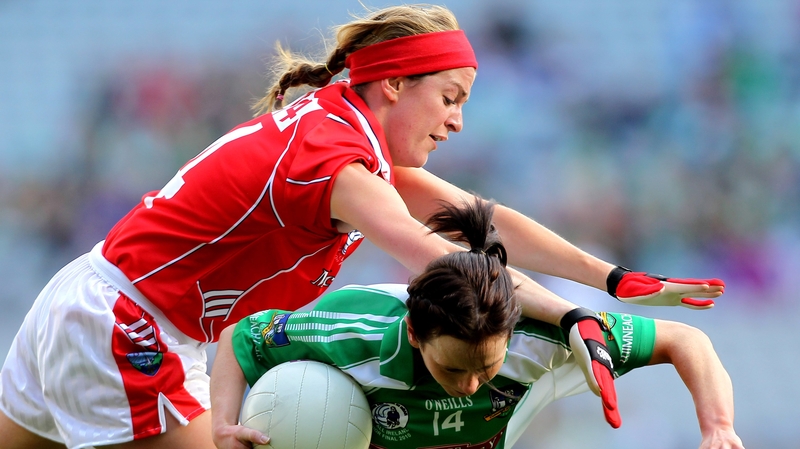 Grace Lynch tackles Dymphna O'Brien