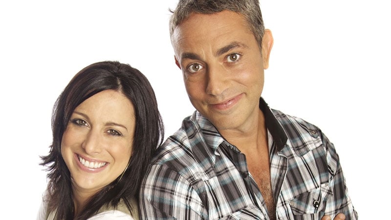 Lucy and Baz - Hosting the show