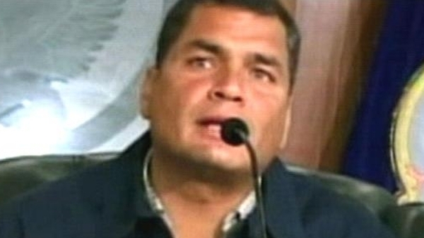 President of Ecuador - Rafael Correa