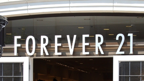 Forever 21 intends to close its only outlet in Ireland