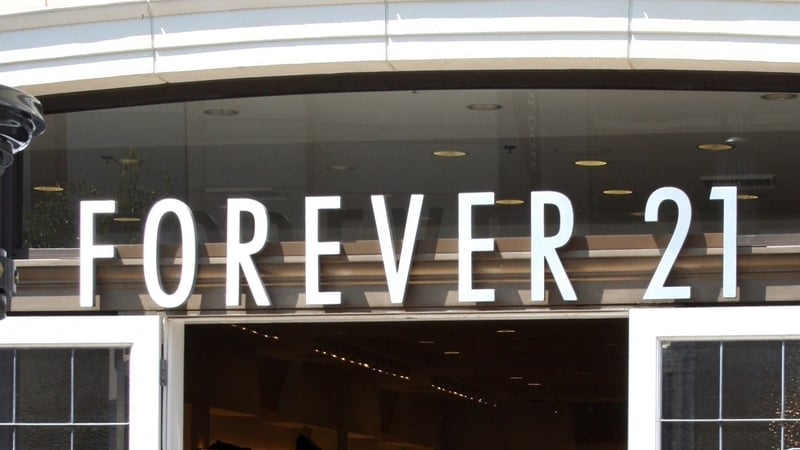 Forever 21 said yesterday it was filing for voluntary bankruptcy