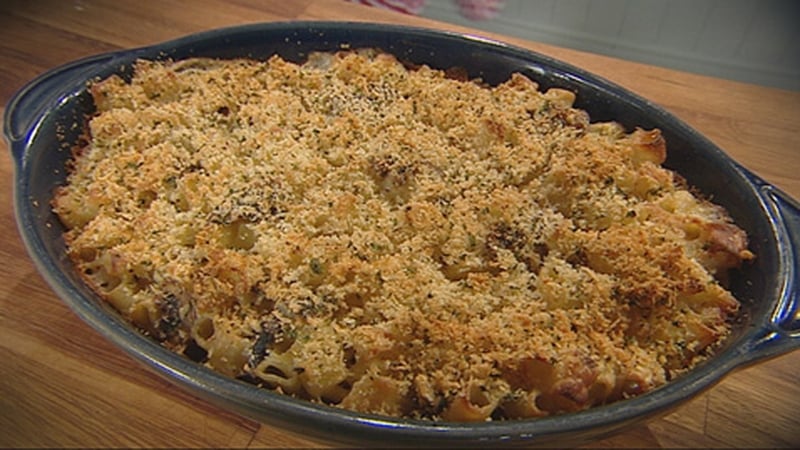 Catherine Fulvio's Macaroni Cheese with Mushrooms