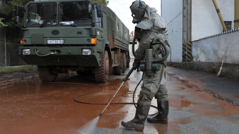 Hungary - Villages were swamped with mud