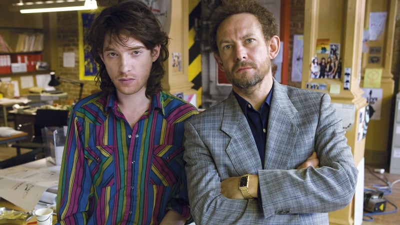 Domhnall Gleeson and Ian Harte