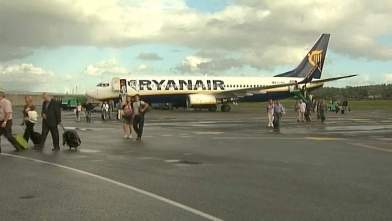 Ryanair - Said only one group of passengers were disruptive