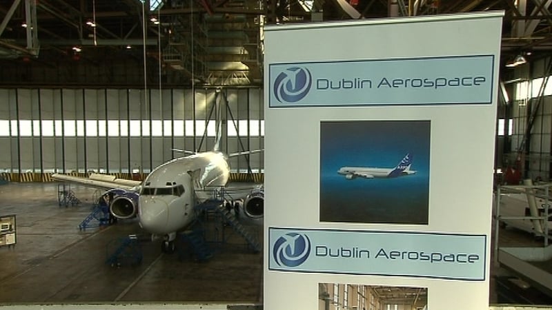 Dublin Aerospace's revenues rose by 7% from €54.63m to €58.26m in the 12 months to the end of September