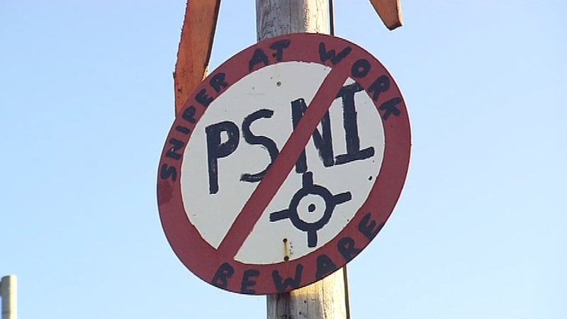 PSNI officers were investigating dissident republican activity