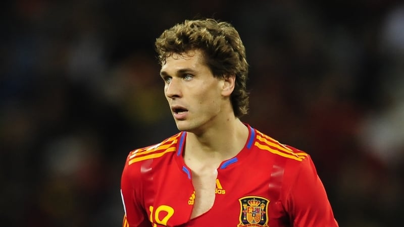 Six foot five inch striker Fernando Llorente pounced late on to beat the Scots in Hampden Park