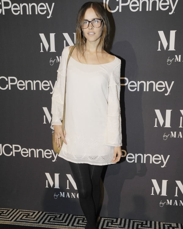 Keeping it simple in a smock dress