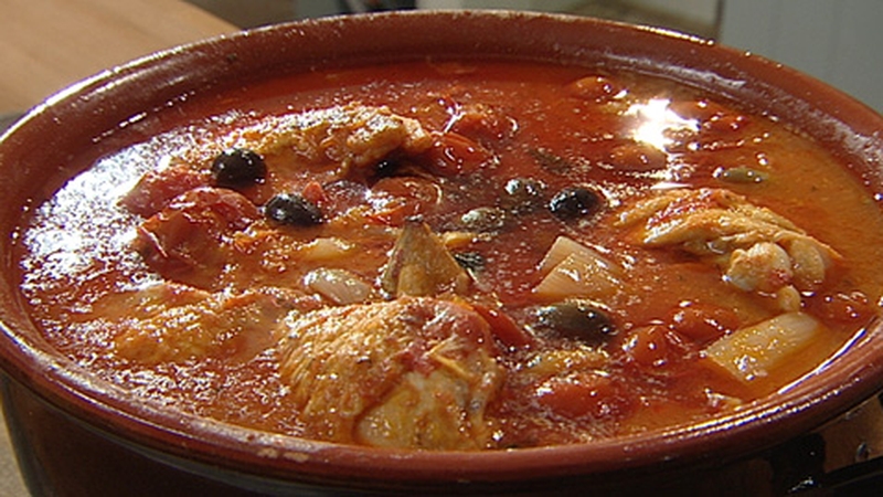Catherine Fulvio's Chicken Cacciatore