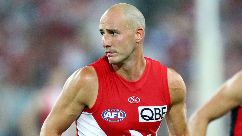 Tadhg Kennelly in action for Sydney Swans