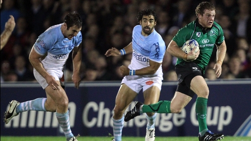 Sean Cronin breaks free to score a first-half try