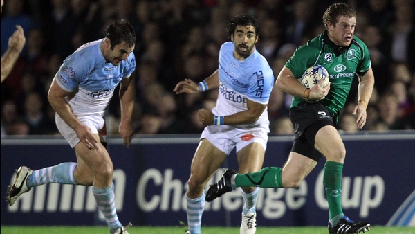Sean Cronin breaks free to score a first-half try