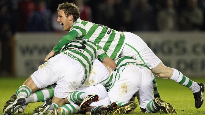 Drogheda United failed to register a single shot on target against a rampant Shamrock Rovers side