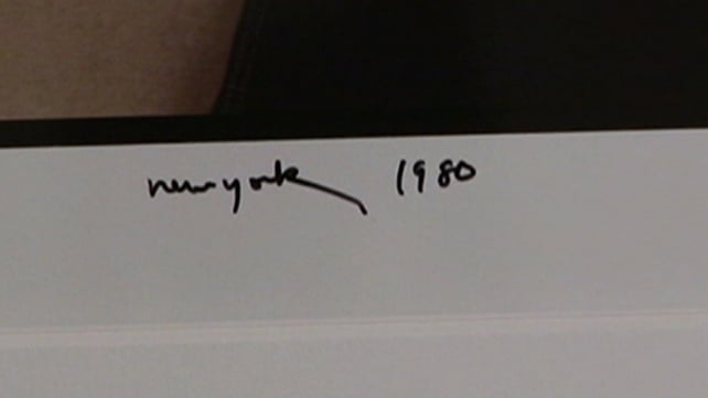 'New York 1980' written on the photo