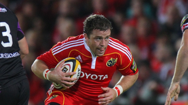 Marcus Horan starts for Munster against Cardiff