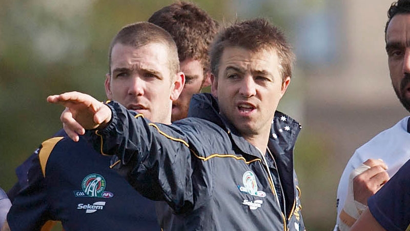 Australia international rules assistant coach Matthew Lappin