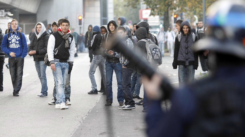 France - National protests against pension plans