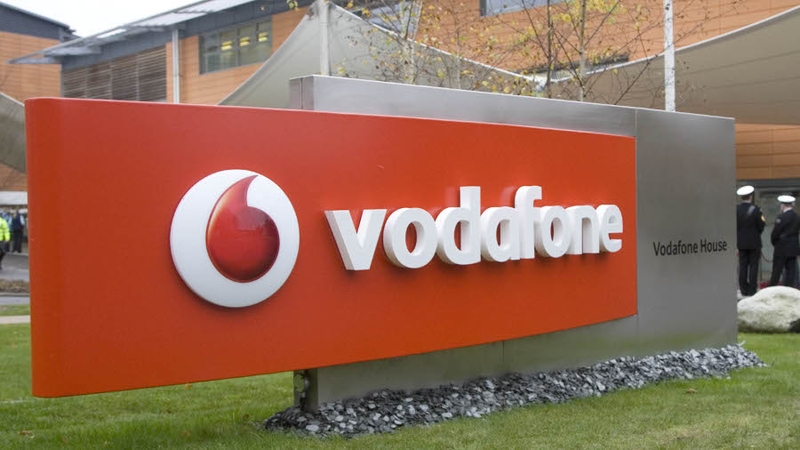 Vodafone's organic service revenue fell by 4.2% in the past three months