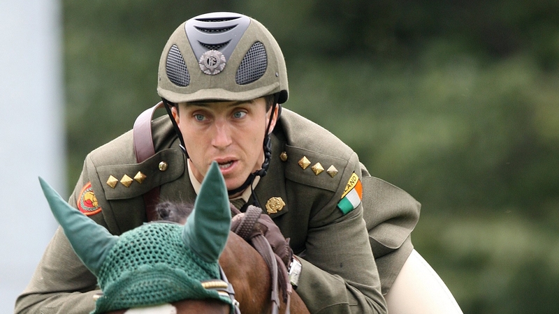 Shane Carey had a fine day of riding in Villach, Austria