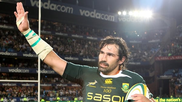 Victor Matfield: 'We've got Ireland, and we must focus on that and try to get a new winning momentum going'