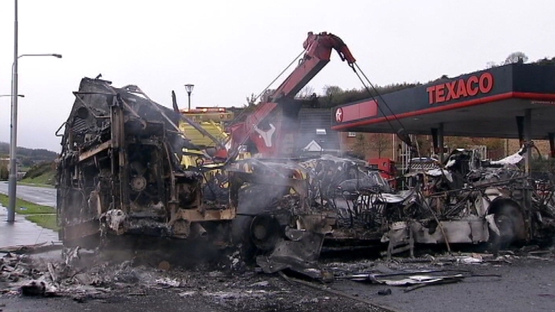 Newtownabbey - Damage was done