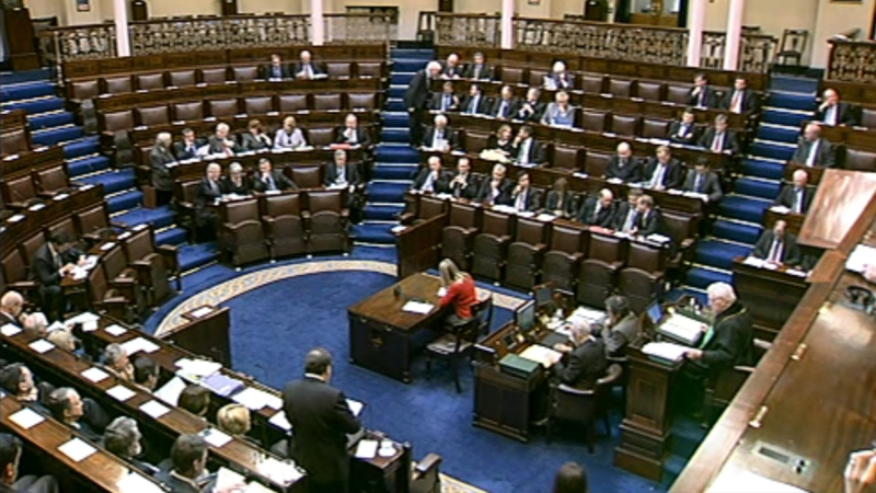 Dáil - Angry exchanges over by-election issues