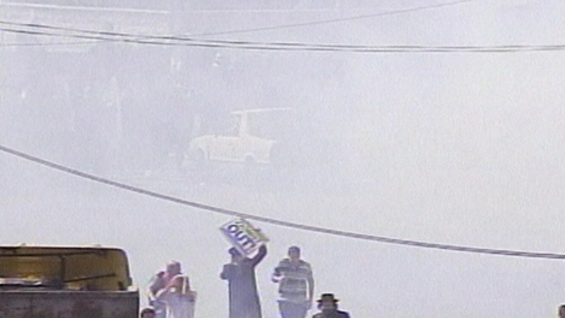 Israel - Riot police charged demonstrators