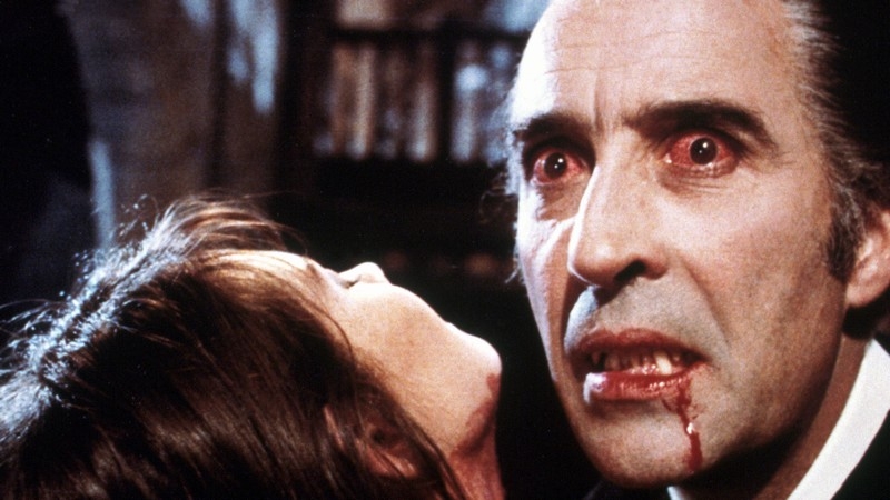 Lee as Count Dracula