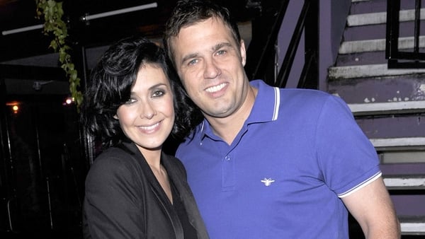 Proud parents - Kym Marsh and Jamie Lomas