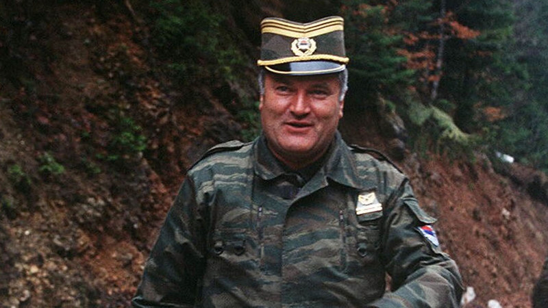 Ratko Mladic - Indicted for - war crimes