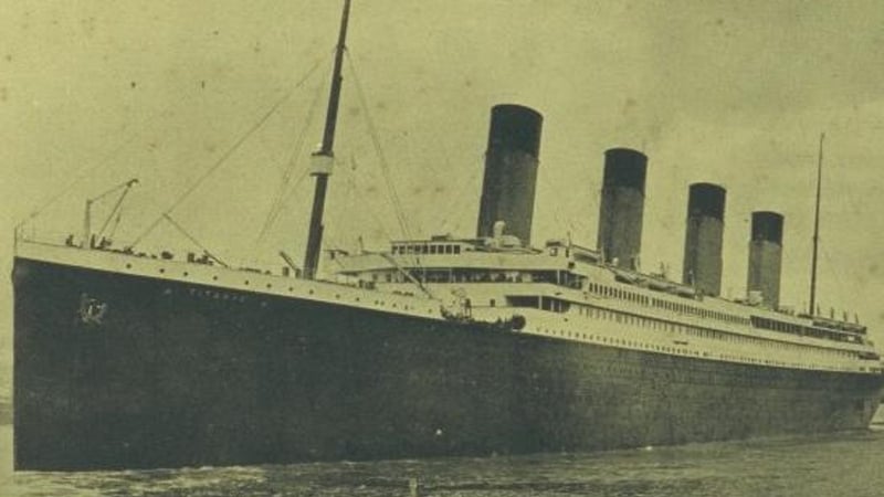 The Titanic sank on its maiden voyage in 1912