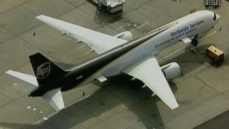 UPS - Plane grounded